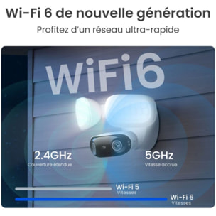 Caméra de surveillance REOLINK Floodlight F751W Blanche