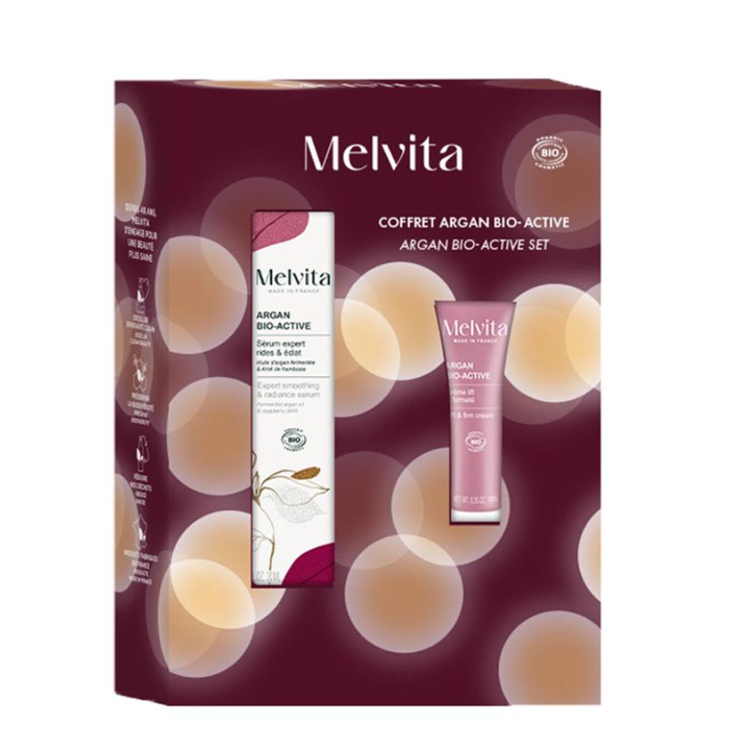 Argan Bio Active - Coffret Sérum Anti-âge 30 ml + Crème Liftante 50 ml