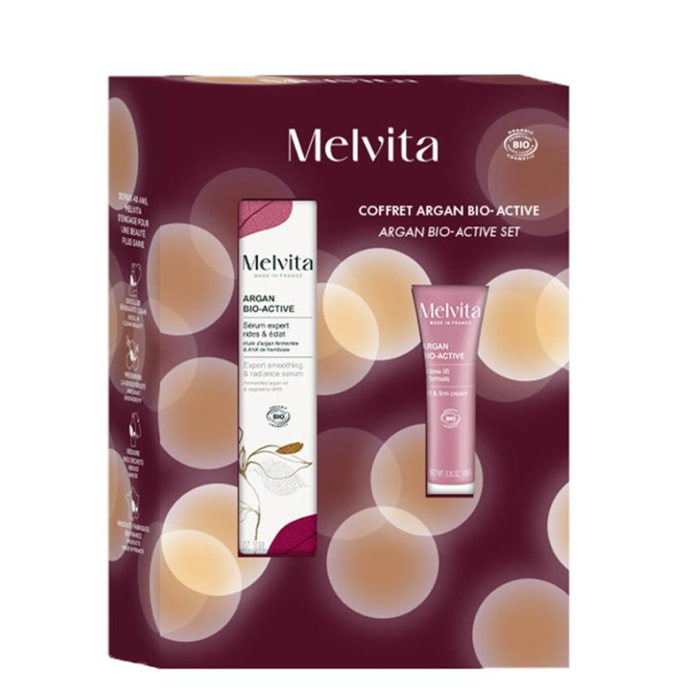 Argan Bio Active - Coffret Sérum Anti-âge 30 ml + Crème Liftante 50 ml
