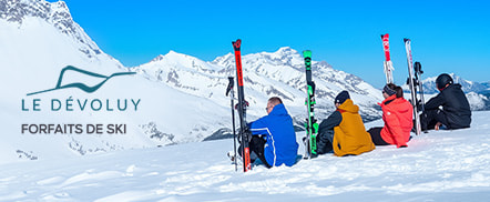 Le Dévoluy - Forfaits de ski Le domaine "skis aux pieds" par excellence !