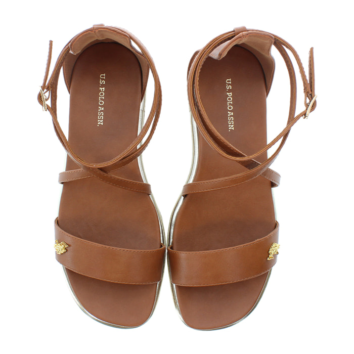 U.S. Polo Assn. - Sandali SORAYA002W/5Y2 in sintetico per donna