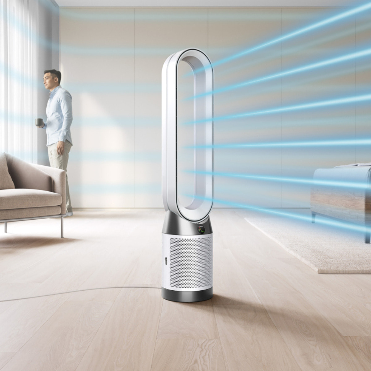 Purificateur ventilateur Dyson Purifier Cool PC1 (Blanc) - Reconditionné