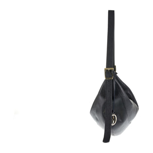 Borsa a spalla da donna Made in Italy - Modello Aveline - 100% pelle - 45.0 x 24.0 x 8.0 cm