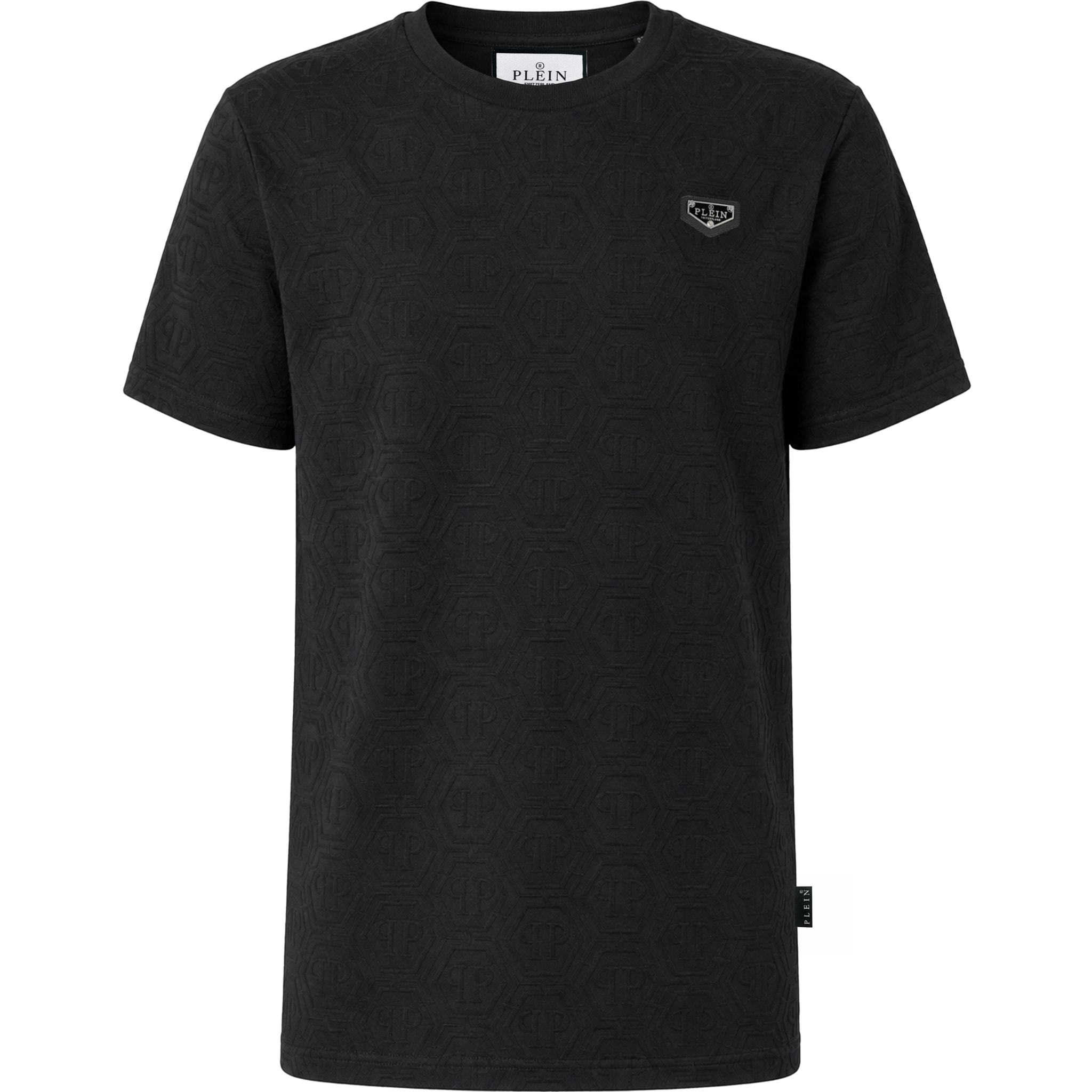 PHILIPP PLEIN T-shirt girocollo a maniche corte MONOGRAM