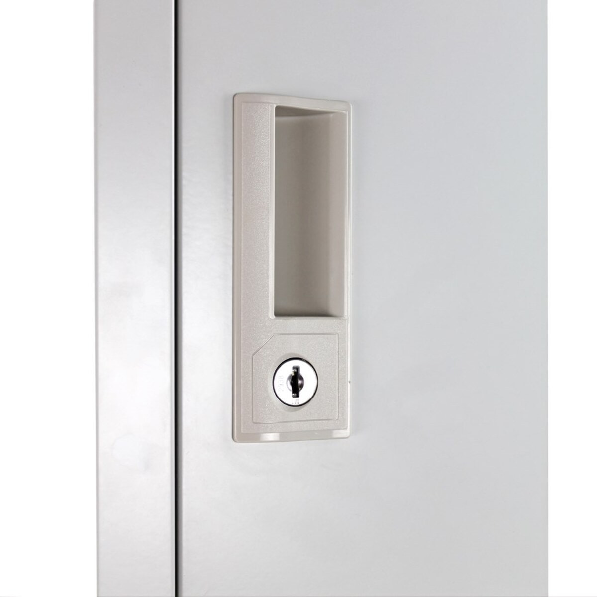 Armadietto metallico 5 ante grigio