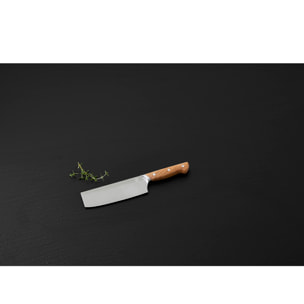 Couteau Nakiri Foresta en Chêne/Acier inoxydable
