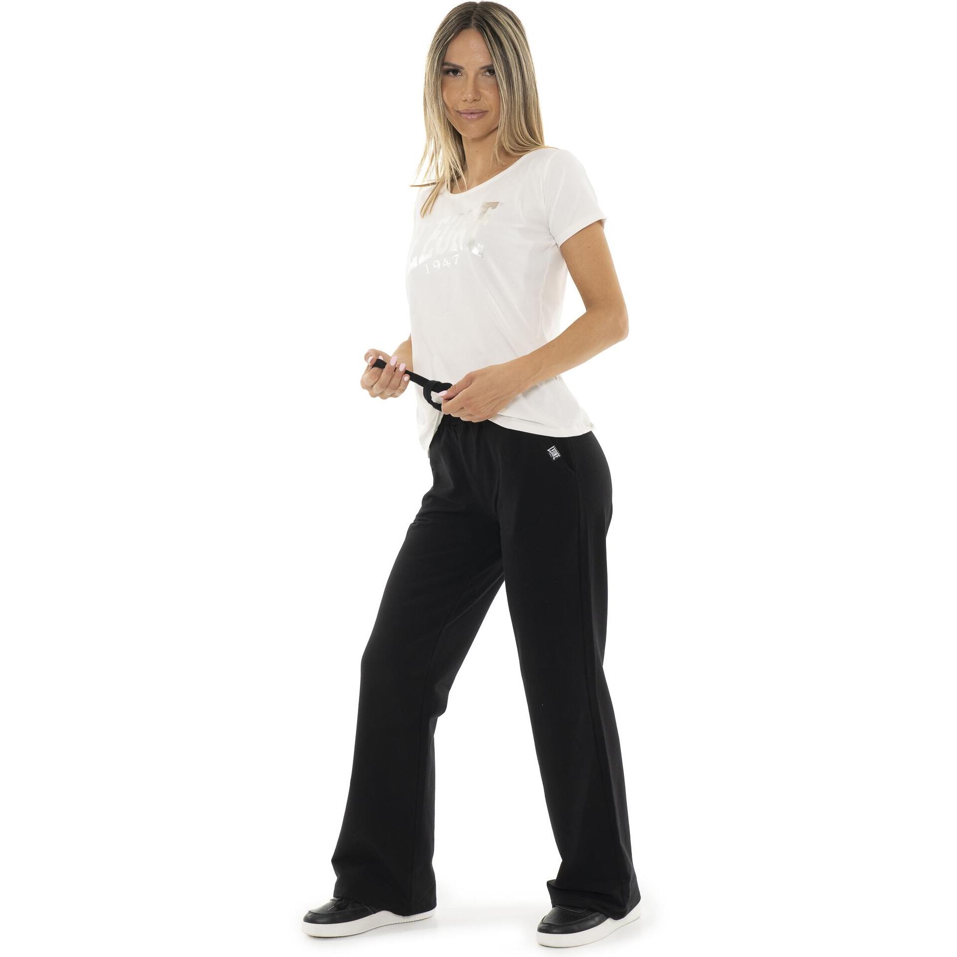 Pantalones de invierno de pierna ancha para mujer "Black Ring"