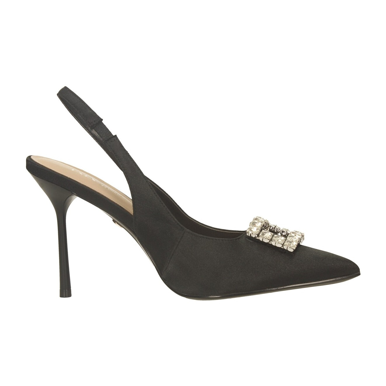 Décolleté sling back Donna Tata Italia Nero