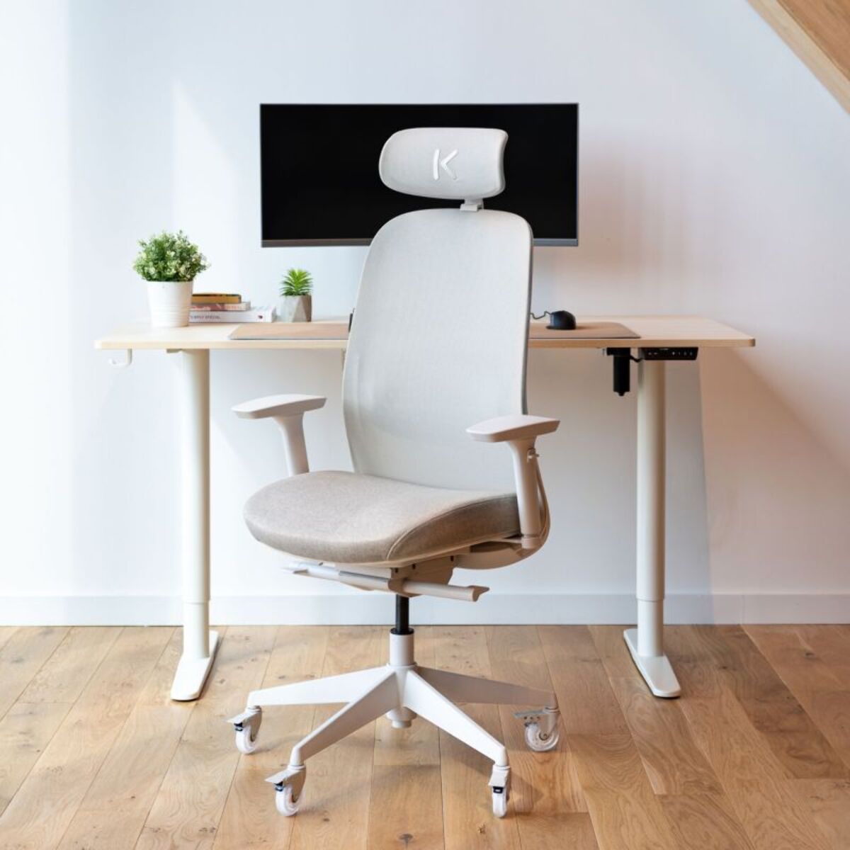 Chaise gaming SKILLKORP C15 Ergo Beige Progress