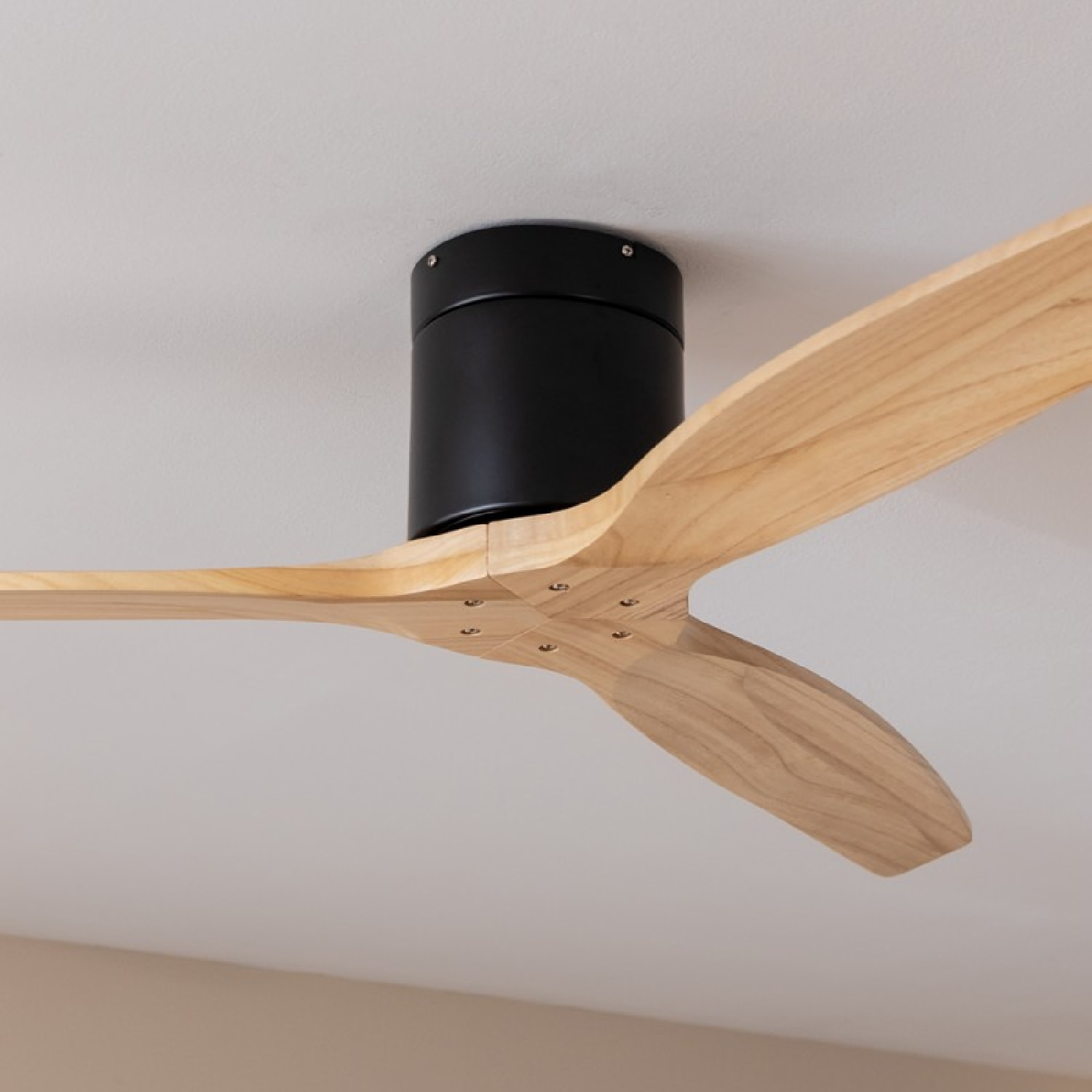 Cecotec Ventilateur de plafond sans lampe EnergySilence Aero 5500 Aqua Black&Lig