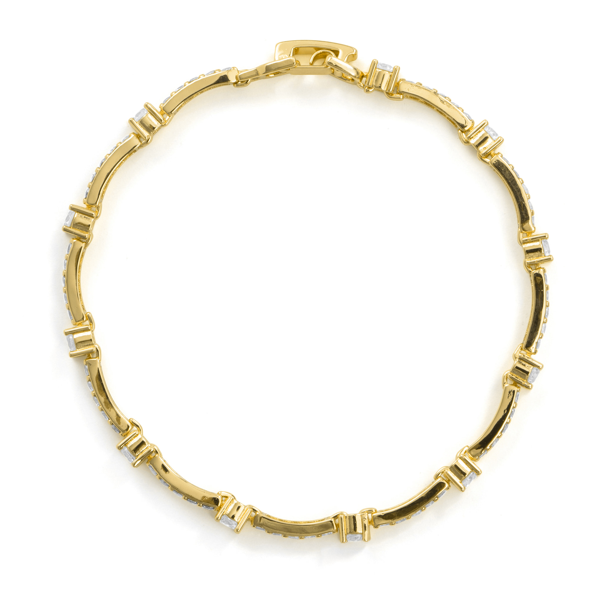 Pulsera Raydowa acabado oro amarillo 18k