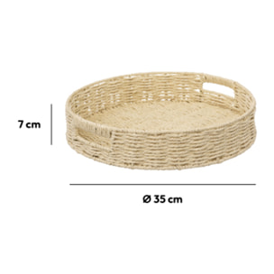 Plateau rond 40 cm Kord