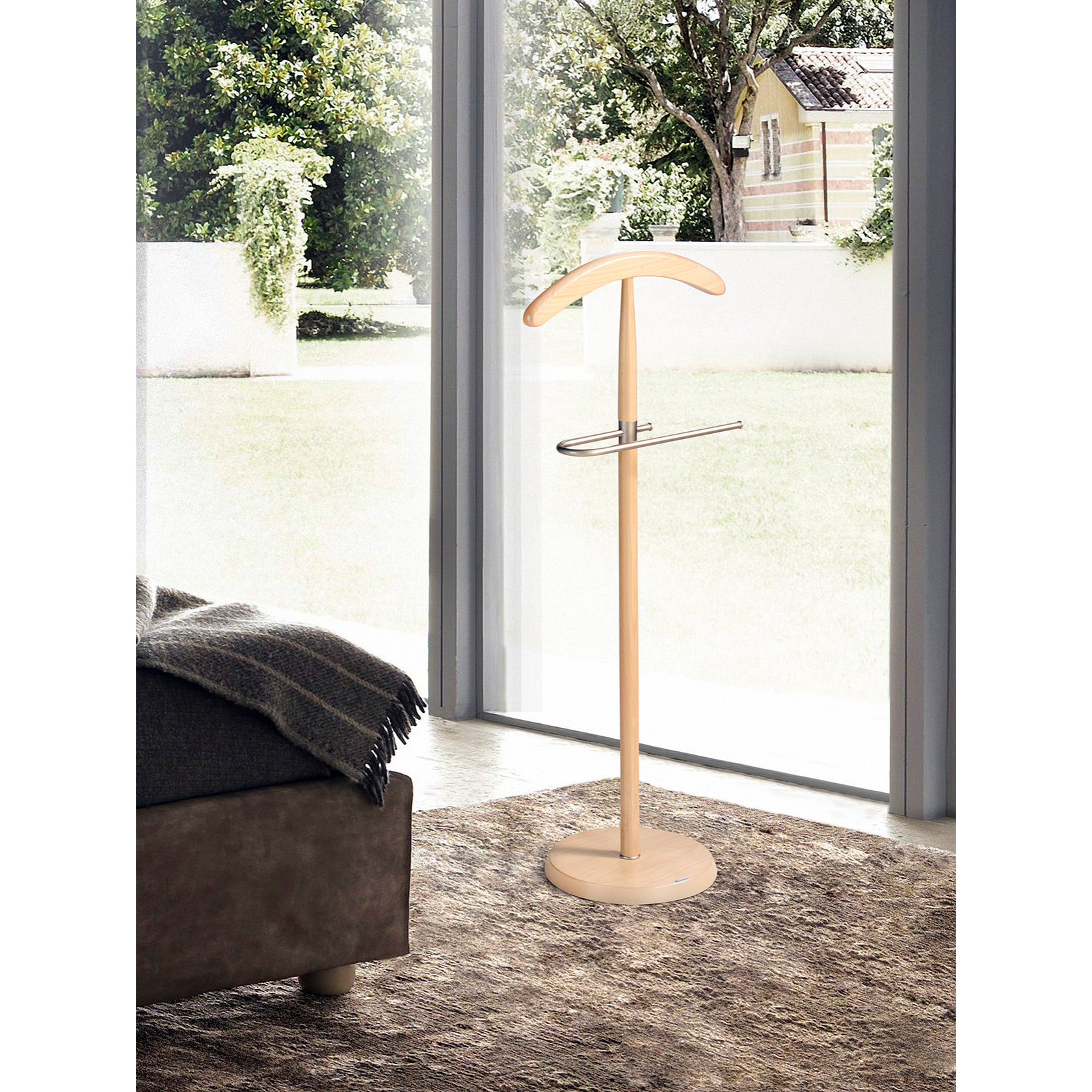 Galán de noche Oxford natural 111x44x30 cm