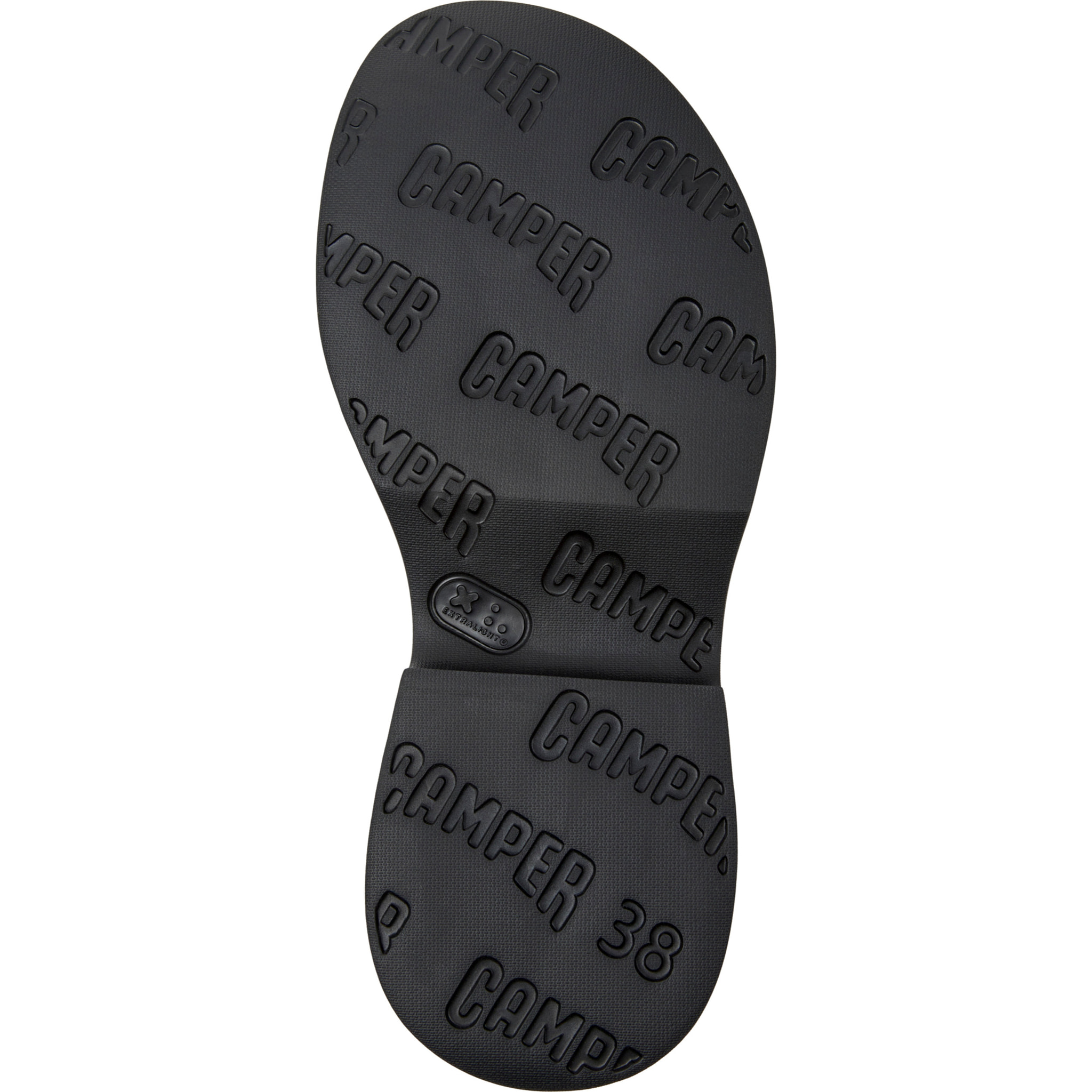 Sandalias - CAMPER Tasha - Negro - Cuero liso