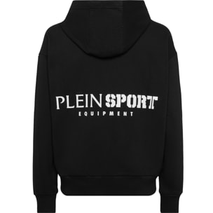 PLEIN SPORT Hooded Sweatjacket SCRATCH