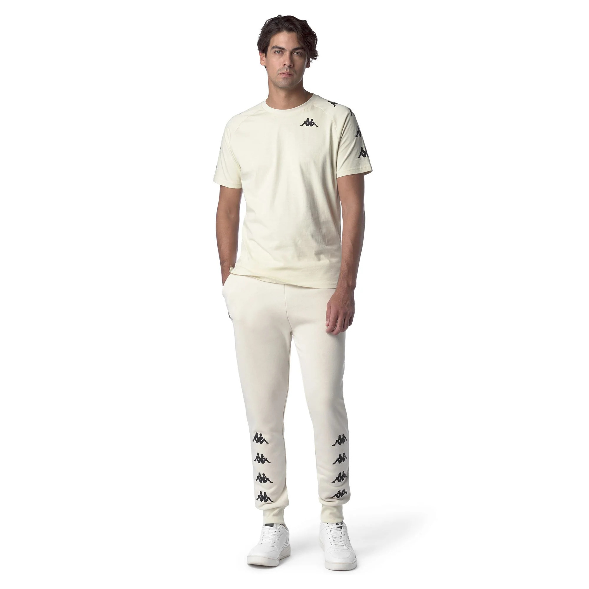 T-Shirts & Top Kappa Uomo Gonni Bianco