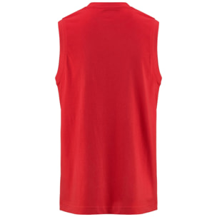 Kappa - T-Shirts & Top Uomo Rosso - Logo Korpo Cadwal