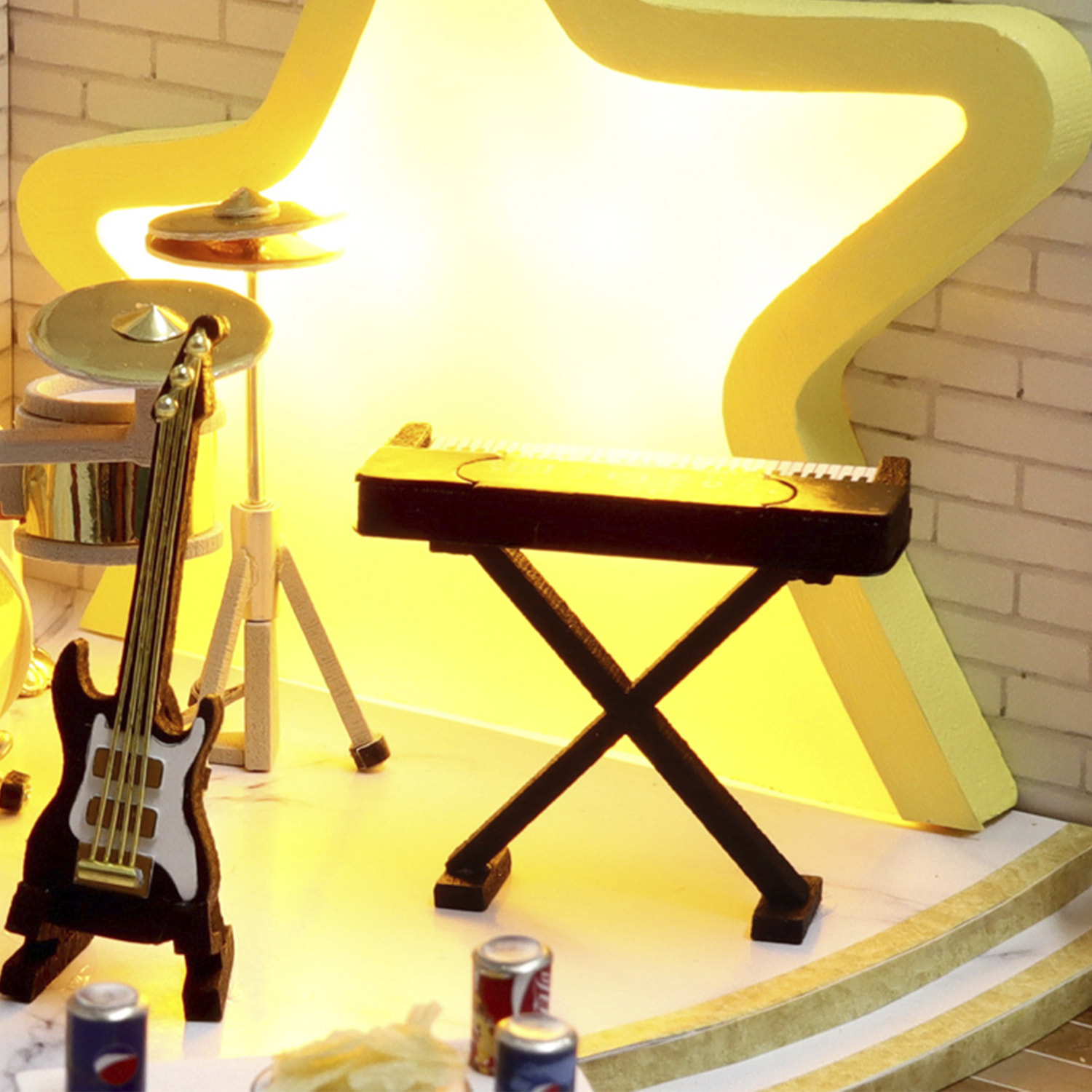 Modello 3D Year of the Dream Chaser, tipo di casa a due pareti, stile scenico, aspetto semplice e intuitivo. Dimensione in miniatura grande realismo.