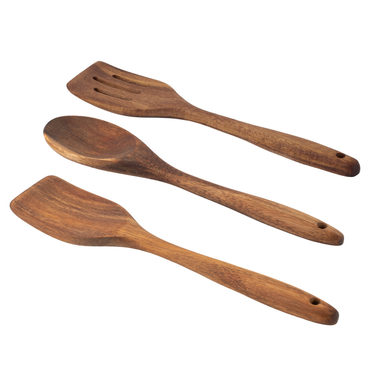Emile - Set de 3 ustensiles en bois d'acacia