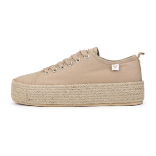 Zapatillas Tina Beige