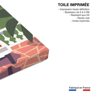 Tableau voyage à Florence Toile imprimée