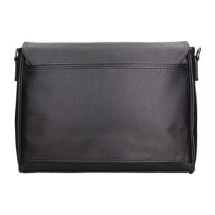 Borsa a tracolla da uomo - Modello Ereton Lux - Poliuretano - 23.0 x 28.5 x 10.0 cm