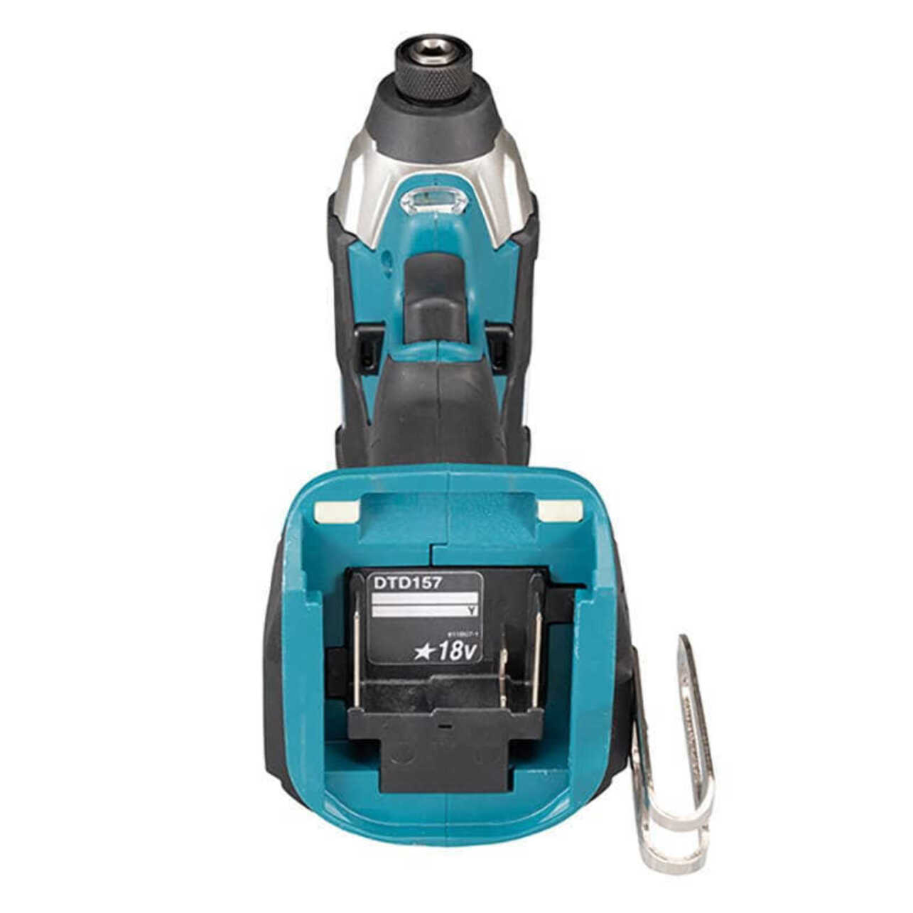 Destornillador de impacto 1401Nm 18V MAKITA 2 batt.BL1830B + cargador DC18RC - DTD157RFJ