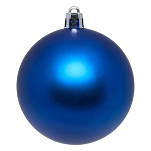 Boules de Noël "Colorama de Noël" lot de 8 en plastique recyclé D7cm