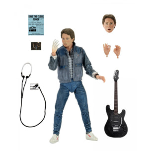 Ritorno Al Futuro Statua Marty Mcfly Ultimate Audizione Action Figura 18 cm Neca