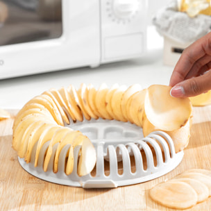 Set pour Faire des Chips au Micro-ondes avec Mandoline et Recettes Chipit InnovaGoods