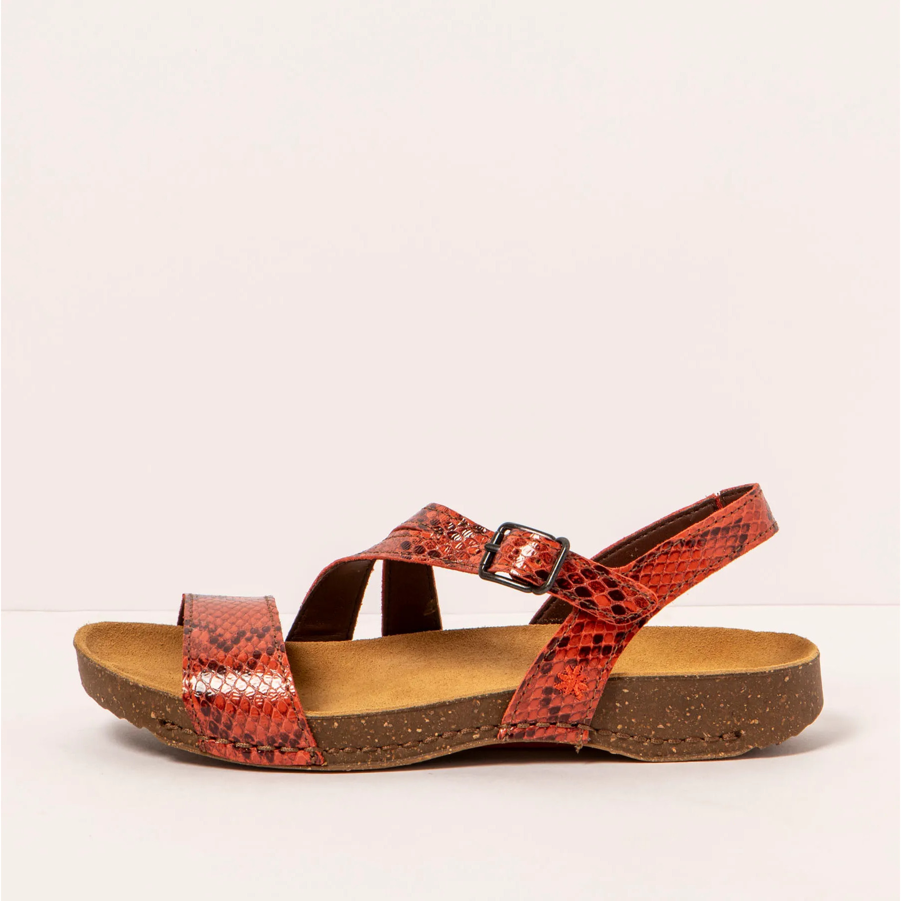 Sandalias 1045S SNAKE TEJA/ I BREATHE color Teja