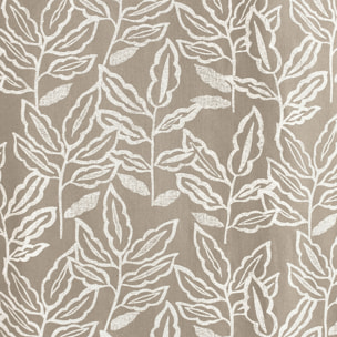 Rideau à oeillets en coton recyclé Chambray - Naturel
