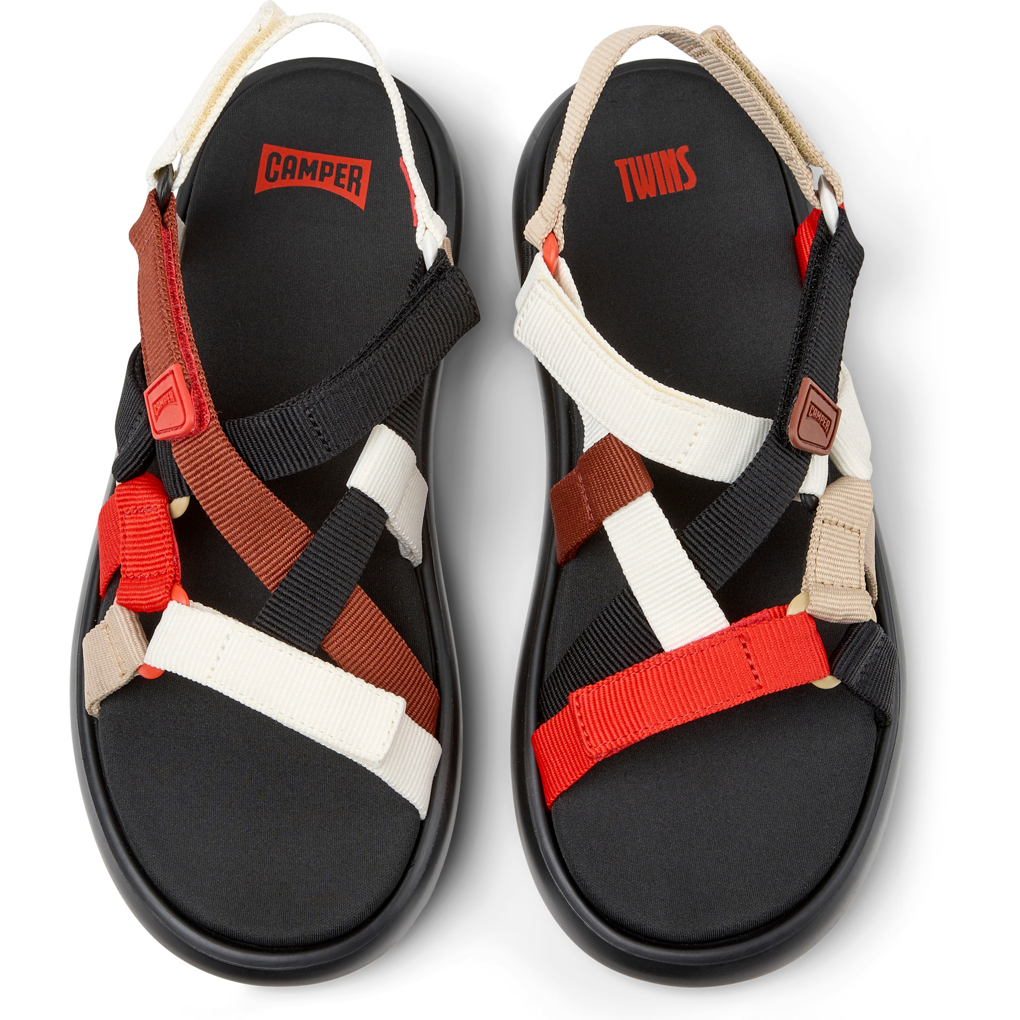 Sandalias - CAMPER Pelotas Flota Sandal Twins - Multicolor - Textil técnico
