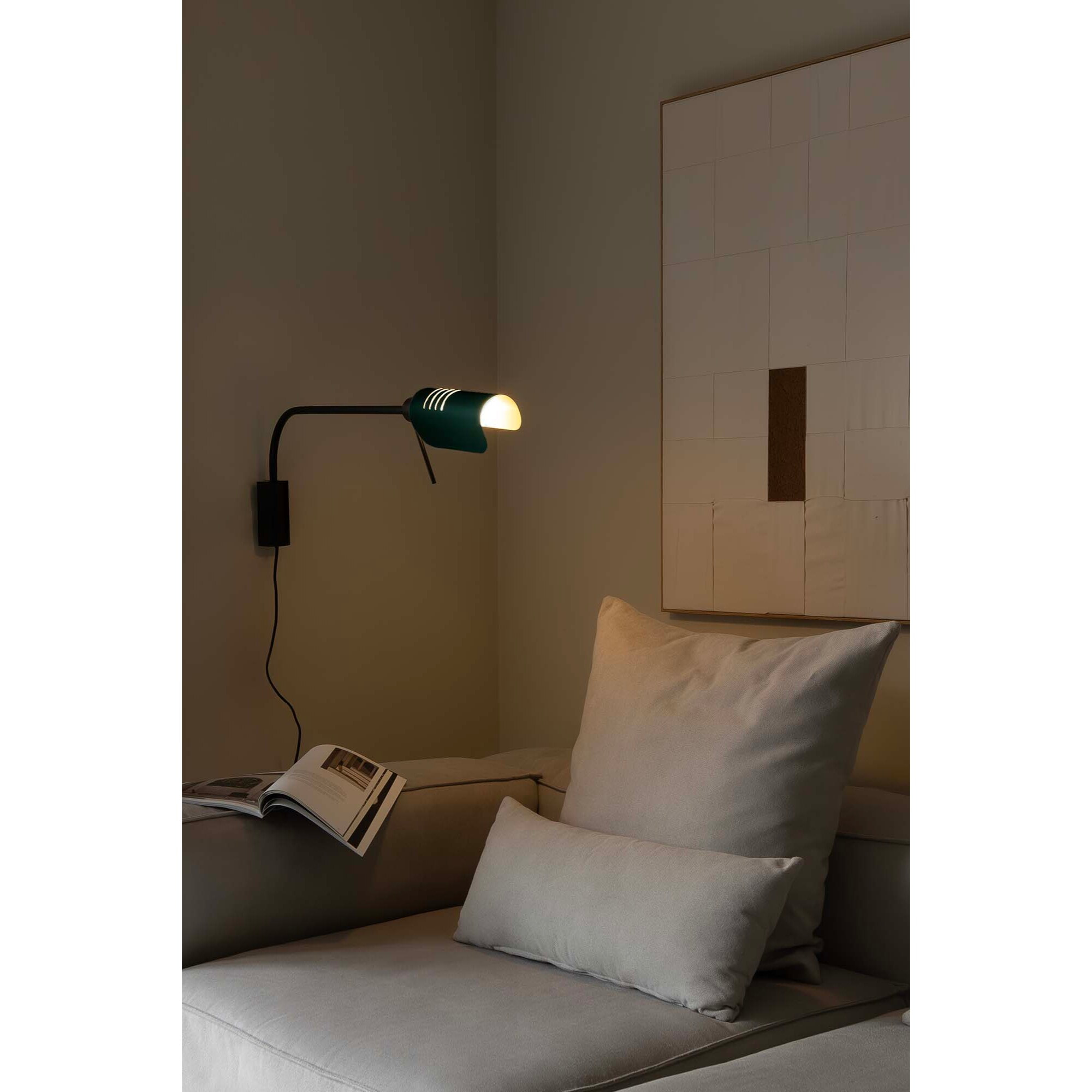 MARTINICA XL Aplique brazo de pared azul