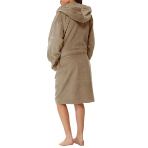 Peignor mixte CASUAL - coton 380 g/m2 vison