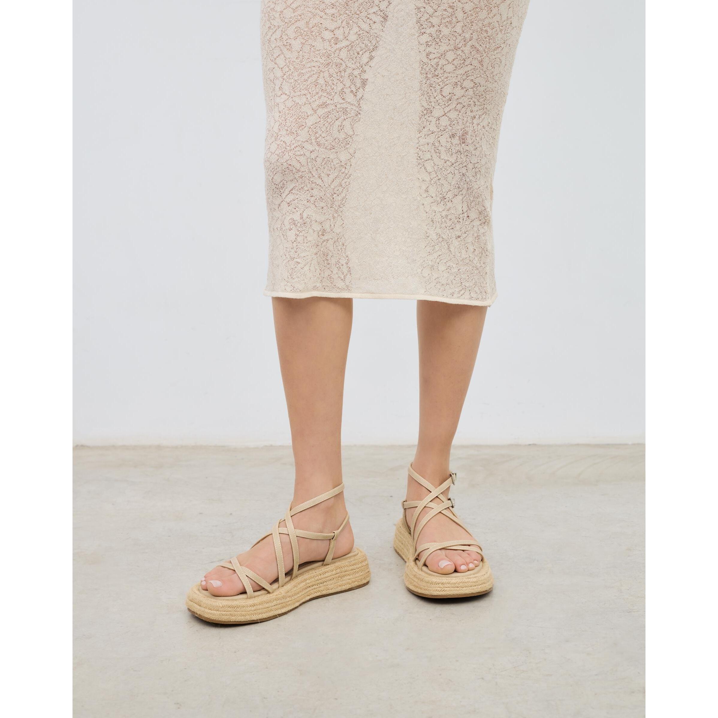 Sandalias de plataforma - Formentor - 4.5 cm