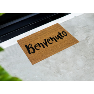 Zerbino Ingresso Casa Antiscivolo In Cocco Scritte Divertenti Benventuto