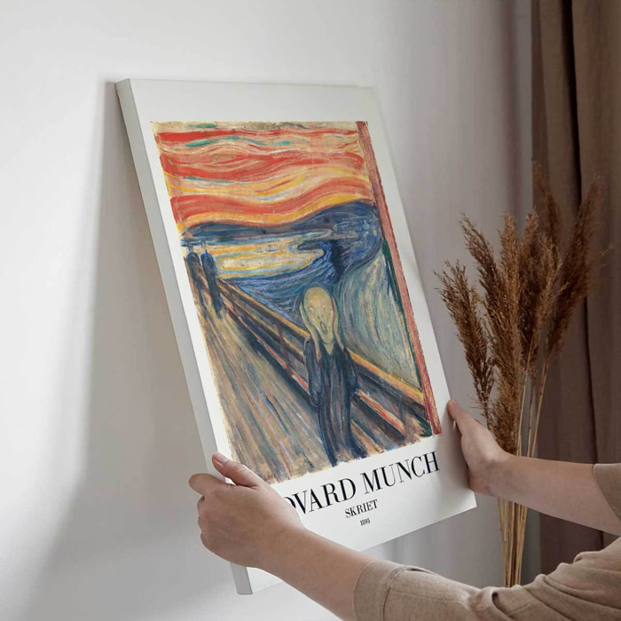 Tableau tableau Le Cri Toile imprimée