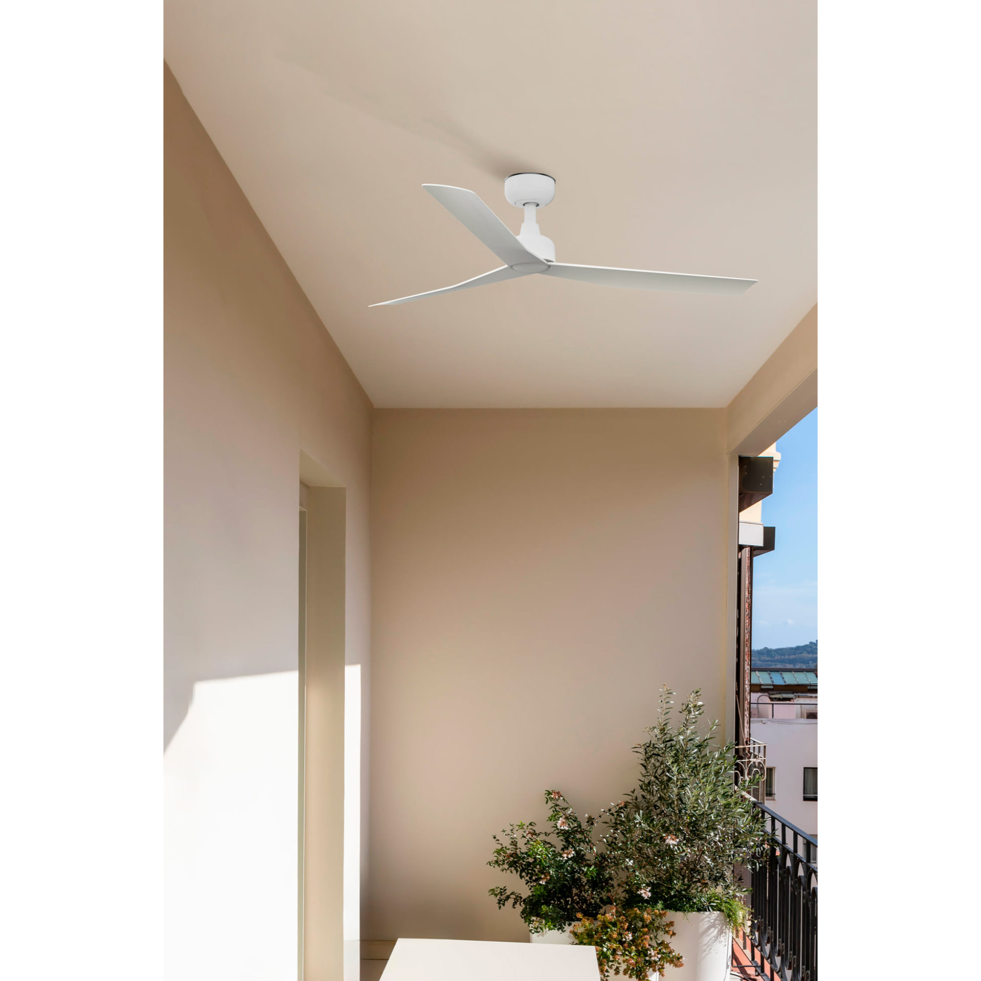 MARINE M Ventilatore a soffitto da soffitto bianco IP44