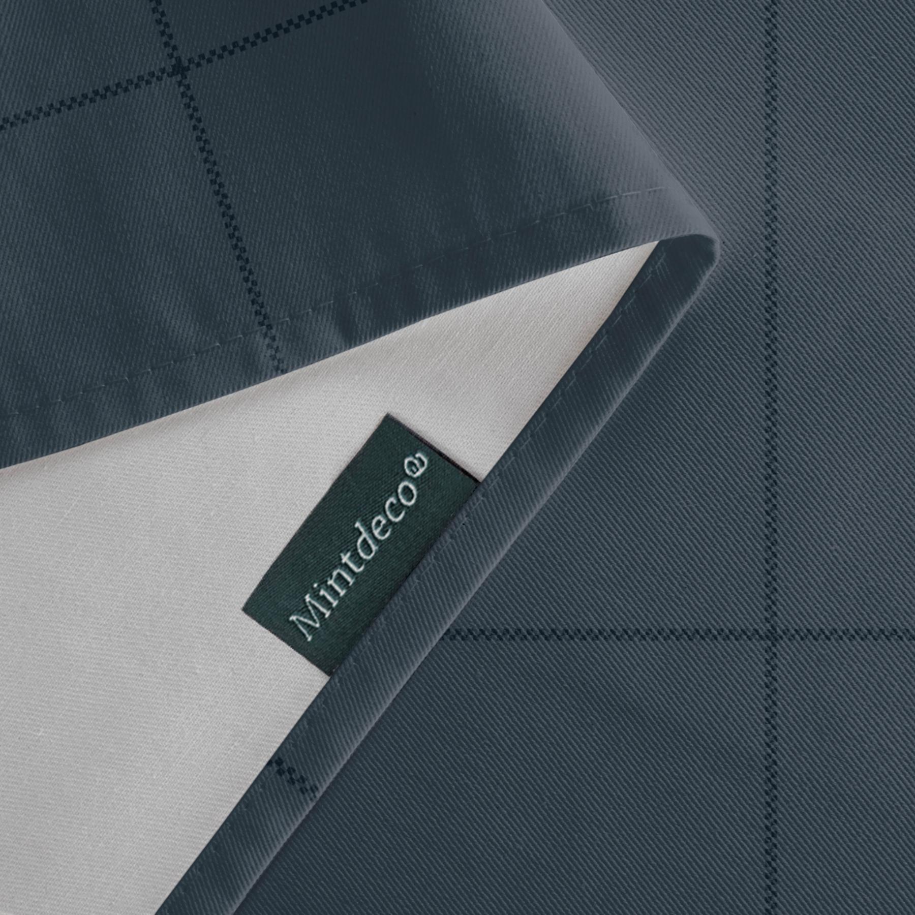 Nappe anti-taches LAO BLEU - en 100 % coton