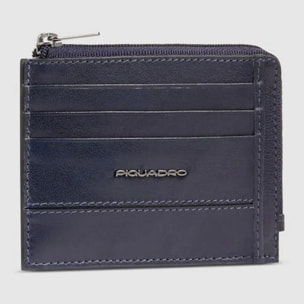 Piquadro Bustina portamonete, documenti e carte di credito con protezione RFID