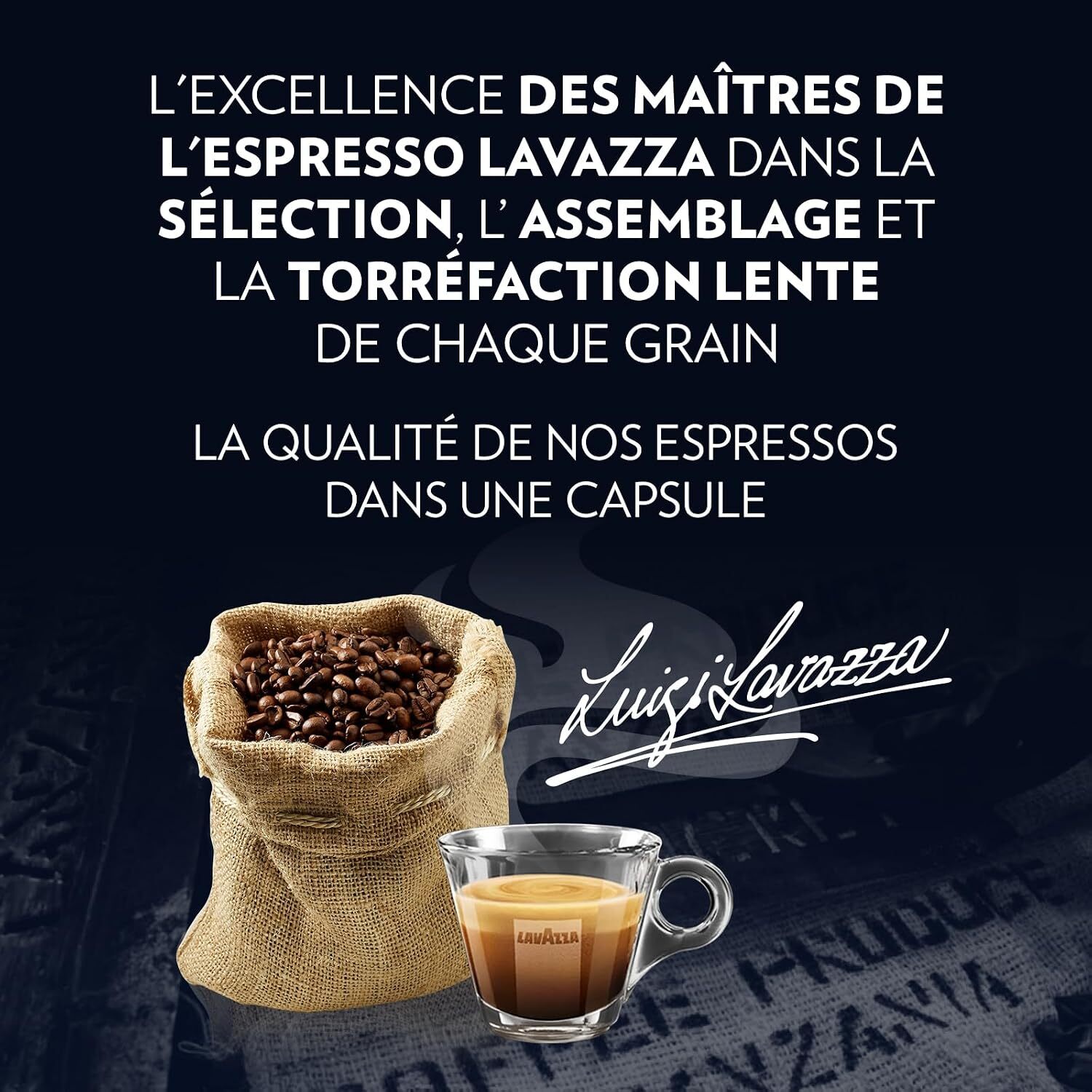 Café Qualita Oro x10.  Capsules compatibles Nespresso en aluminium