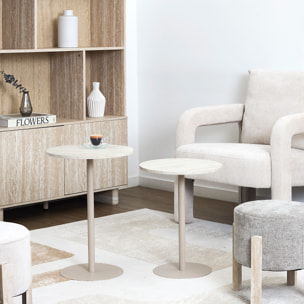 Table Gigogne X2 Rond Terra Nova