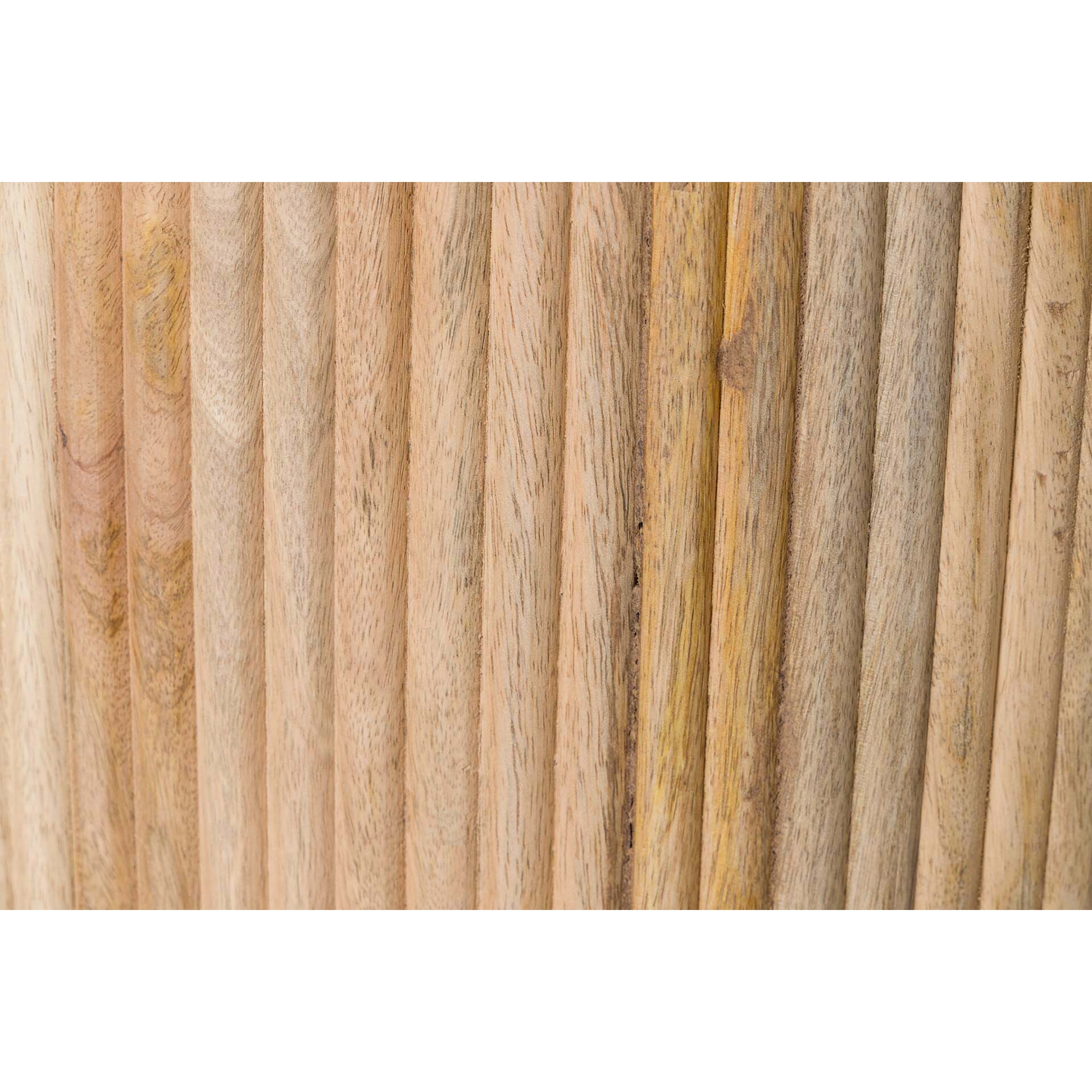 Mesa Centro Madera Mango Marmol Tyla 140x70x45 Cm