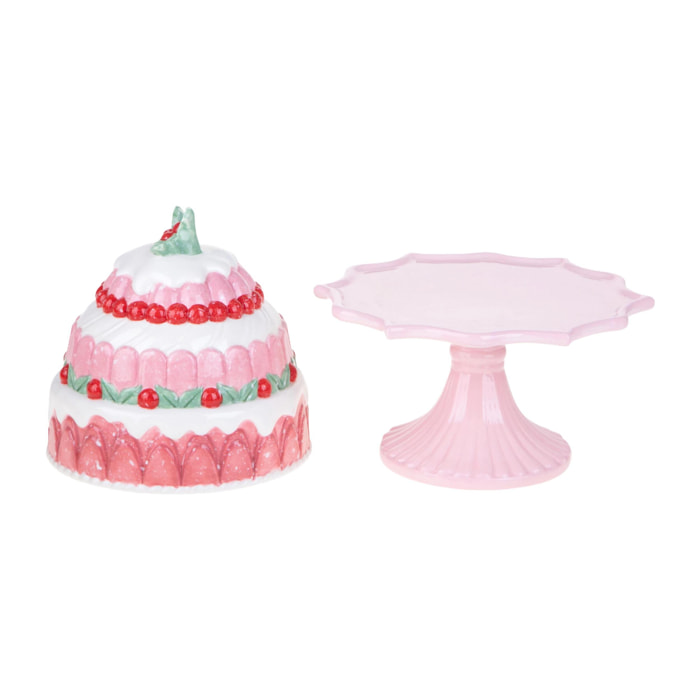 Decoro torta - Pezzi 1 - 22,9xH30x21,6cm - Bianchi Dino SpA