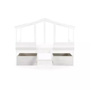 Pack 2 cajones Iliada Blanco - Vintage White