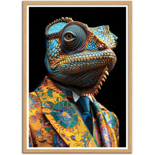 Affiche - Chameleon Wild Suits - Philippe Hugonnard
