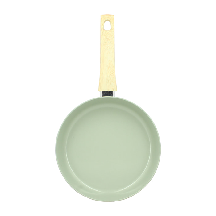 Poêle en revêtement céramique 24cm céladon - tous feux COLORAMA