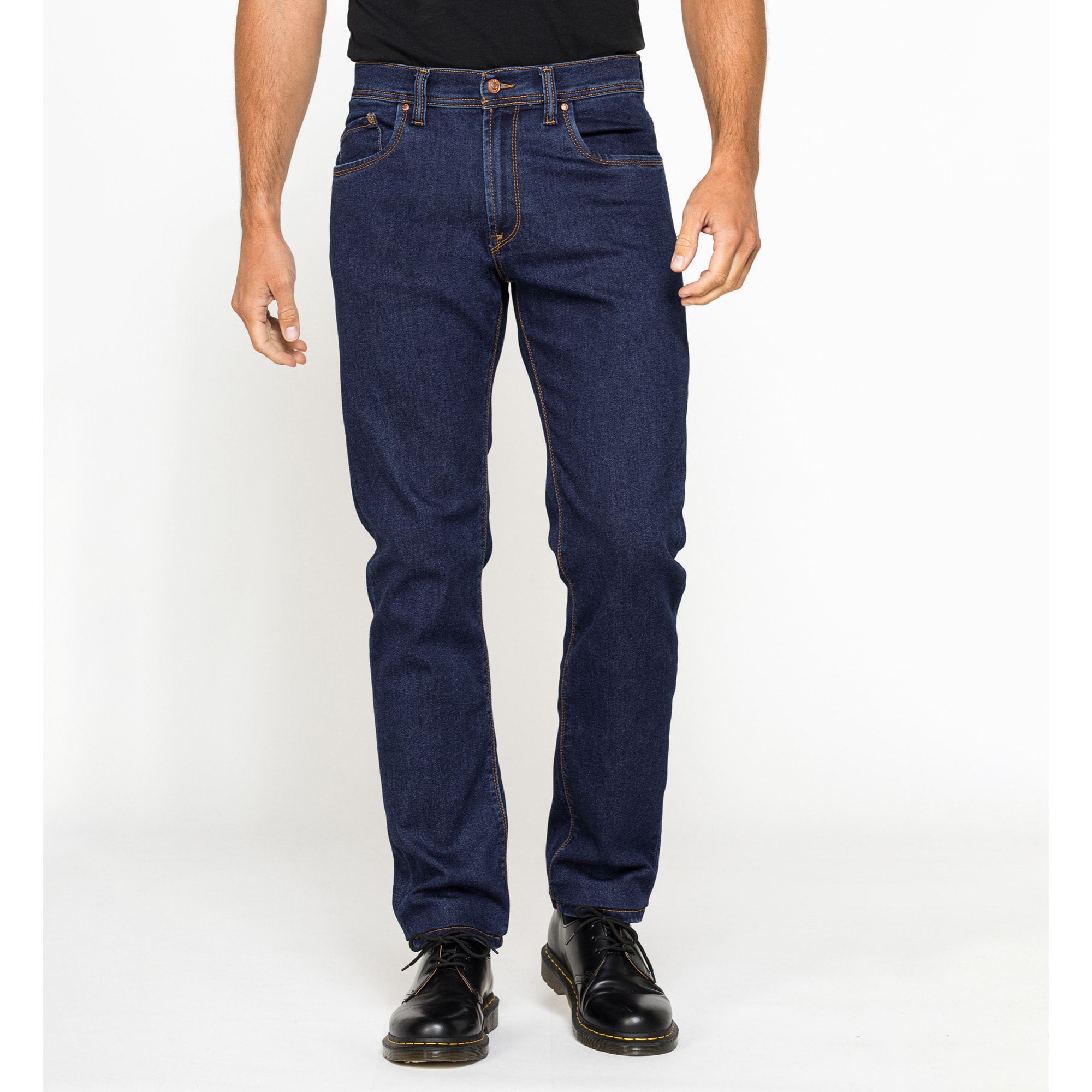 JEANS UOMO REGULAR FIT MOD. 707 IN DENIM TAILORING 12 oz.