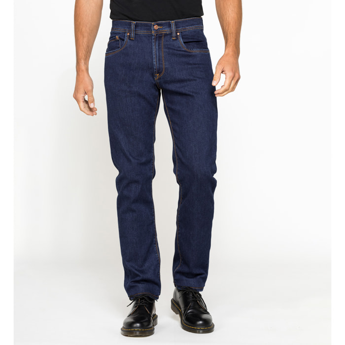 JEANS UOMO REGULAR FIT MOD. 707 IN DENIM TAILORING 12 oz.